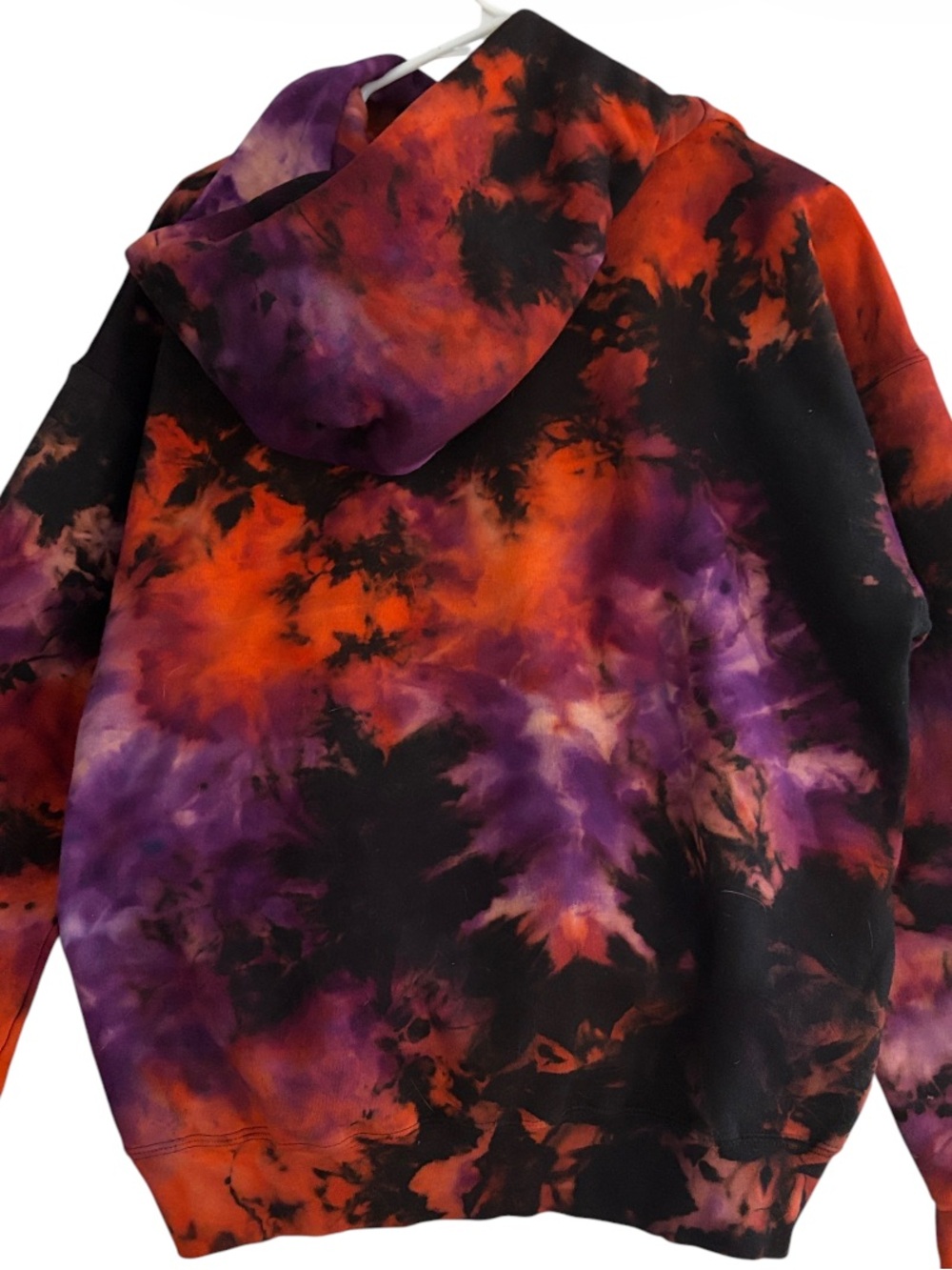NWOT Tie-Dye Sweatshirt Front Pocket Hoodie - Picture 2 of 6